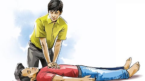 Chest compressions can save lives in some cases