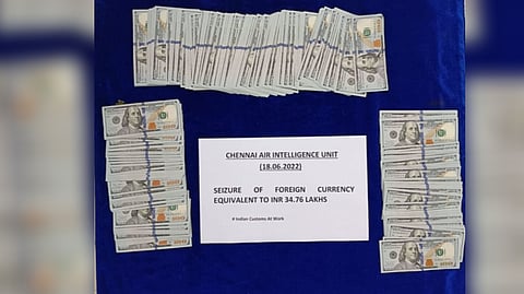 The same was seized under the Customs Act, 1962.