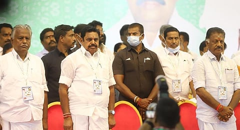 EPS & OPS at the AIADMK general council meeting