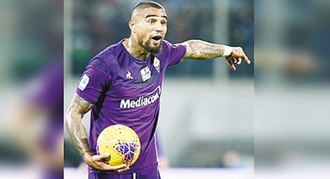 Former Barcelona footballer Kevin-Prince Boateng
