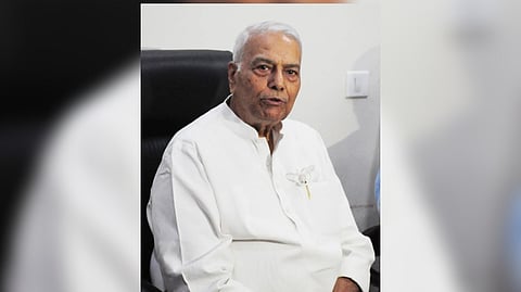 Opposition Presidential candidate Yashwant Sinha