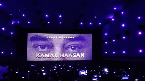 Vikram FDFS celebrations at Rohini Silver Screens, Chennai