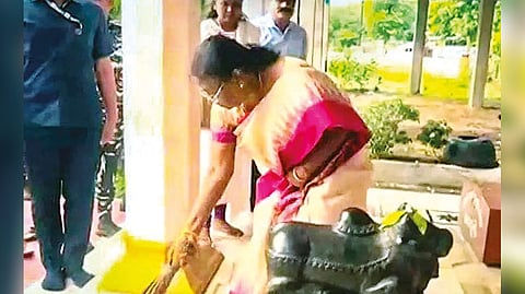 NDA candidate Droupadi Murmu