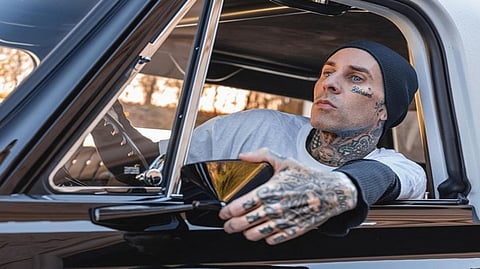 American rapper Travis Barker
