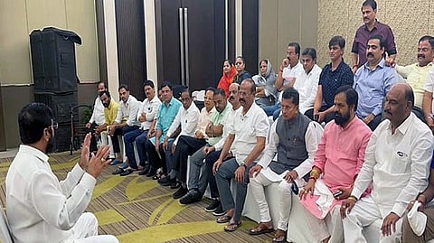 Rebel Maharashtra Shiv Sena MLAs