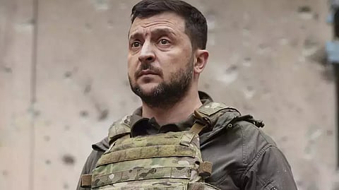 Ukraine's leader, Volodymyr Zelenskyy