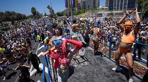Pride march in Tel Aviv