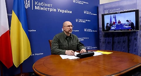 Ukrainian Prime Minister Denys Shmyhal