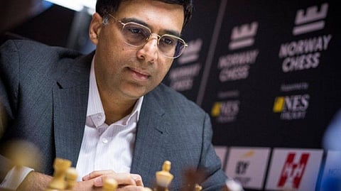 Viswanathan Anand scored a win over Aryan Tari in the ninth and final round