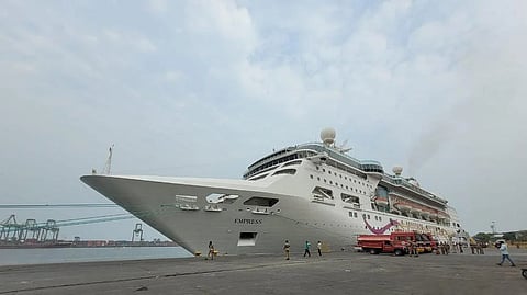 A view of Tamil Nadu's luxury ship