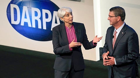 (L) Arati Prabhakar; Ash Carter