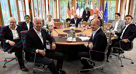 Group of Seven economic powers have agreed to explore imposing a ban on transporting Russian oil