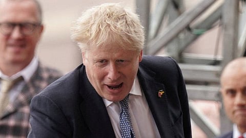 British PM Boris Johnson