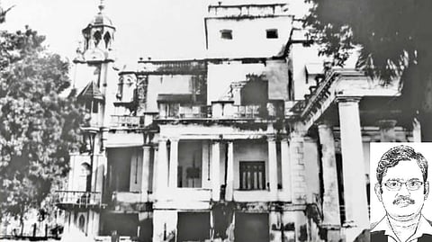 Palace of Vizianagaram rajas in Mandaveli (insert) Venkatesh Ramakrishnan