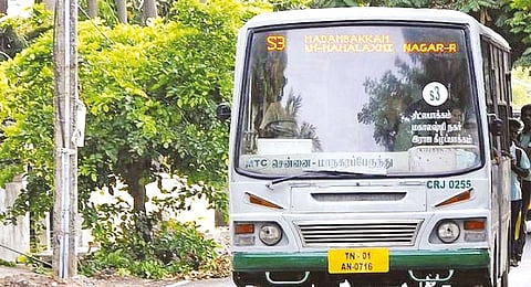 The S3 mini-bus that ran via Chitlapakkam