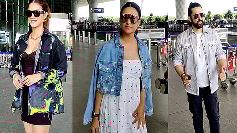 Actors Parineeti Chopra, Kriti Sanon and Aftab Shivdasani