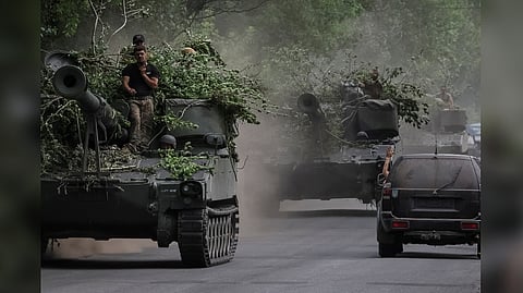 Ukrainian servicemen