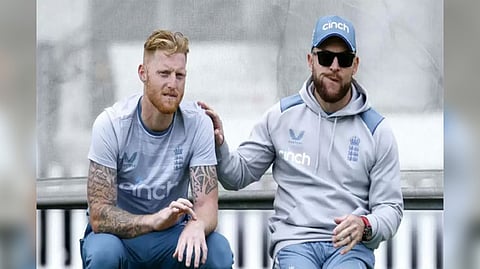 Ben Stokes and Brendon McCullum