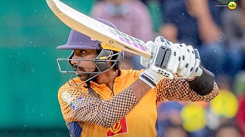 In command: Baba's 63 helped Nellai gain two more points to its tally