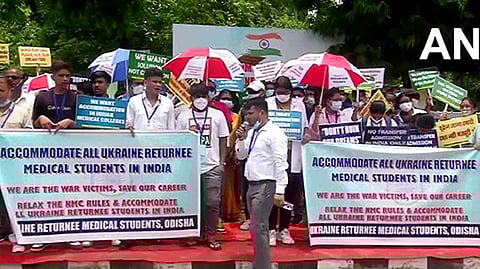 Visual from the spot in Bhubaneswar