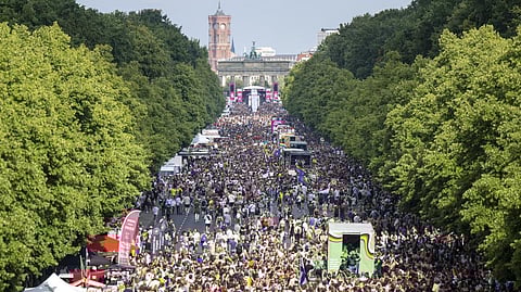 People march for LGBTQ rights in Berlin