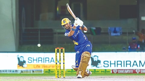 Kovai Kings batter Suresh Kumar strucj a match-winning 75