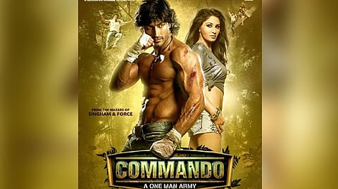 'Commando' poster