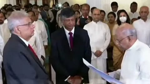 Prime Minister of Sri Lanka Dinesh Gunawardena
