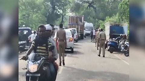 Visual from the spot