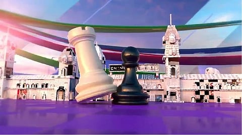Screengrab from Chess Olympiad animation video