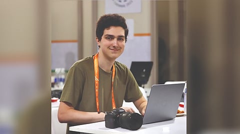 American student-journalist Brigham Aldrich