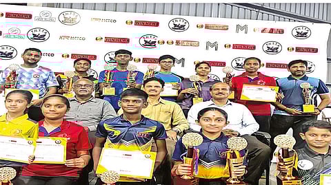 Winners of the TNTTA 1st state ranking tournament