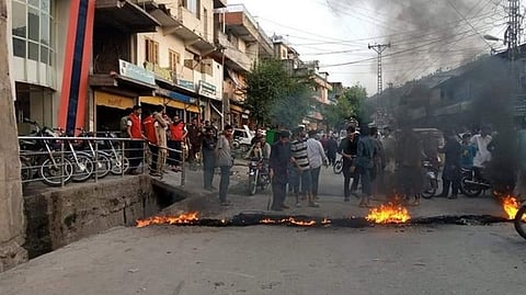 Police opens fired on peaceful protesters