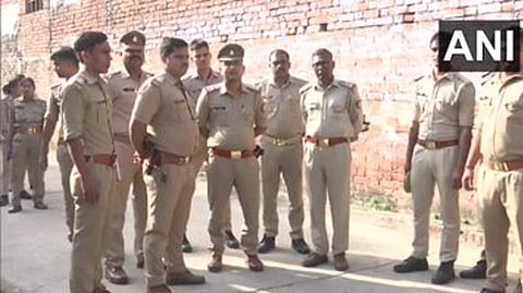 In Kanpur, Police have made tight security arrangements to conduct the Agniveer Airforce examination.