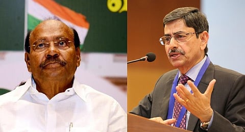 PMK Chief Ramadoss and Governor RN Ravi