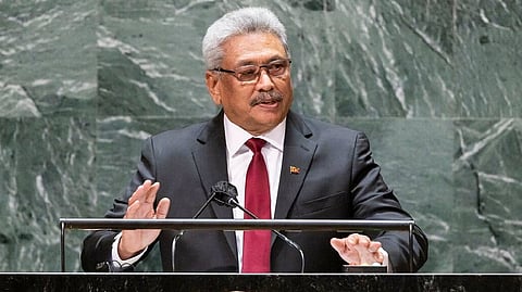 Sri Lankan President Gotabaya Rajapaksa