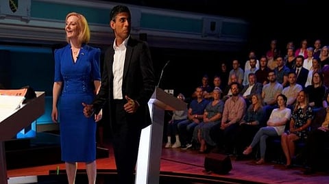 Tory Leadership candidates, Liz Truss and Rishi Sunak