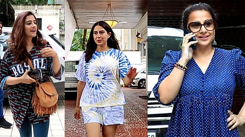 Nupur Sanon, Sara Ali Khan and Vidya Balan