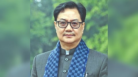 Union Minister of Law and Justice Kiren Rijiju