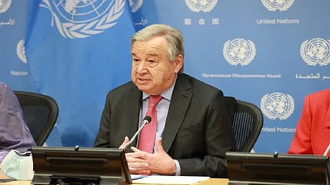 UN Chief Antonio Guterres