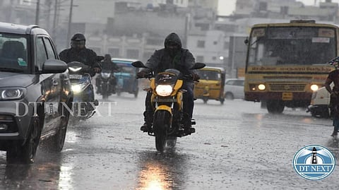 RMC issues heavy rainfall warning for 5 Tamil Nadu districts
