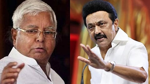 Lalu Prasad Yadav; CM MK Stalin