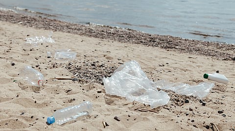Plastics pollution