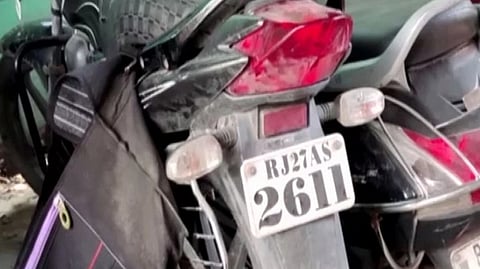 The seized bike