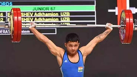 Weightlifter Jeremy Lalrinnunga