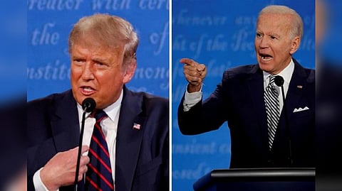 Donald Trump; Joe Biden