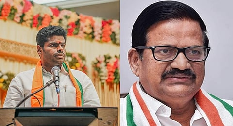 K Annamalai and KS Alagiri