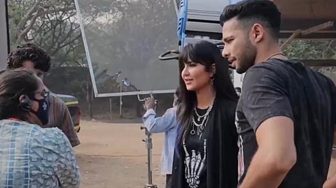 Screengrab from the video