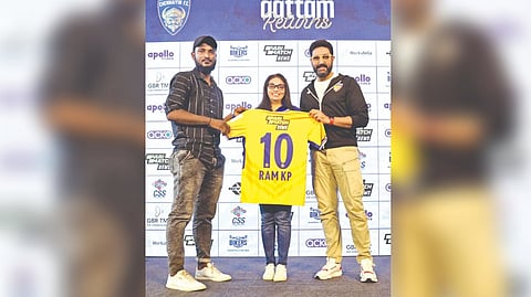 Ramkumar, Aynstine and Abhishek Bachchan