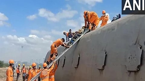 Visual from the mock drill